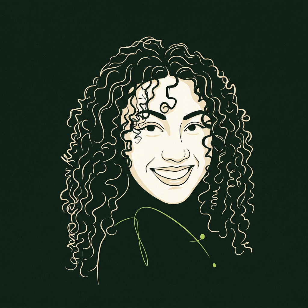 Portrait illustration of the NeuroDeepFlow founder